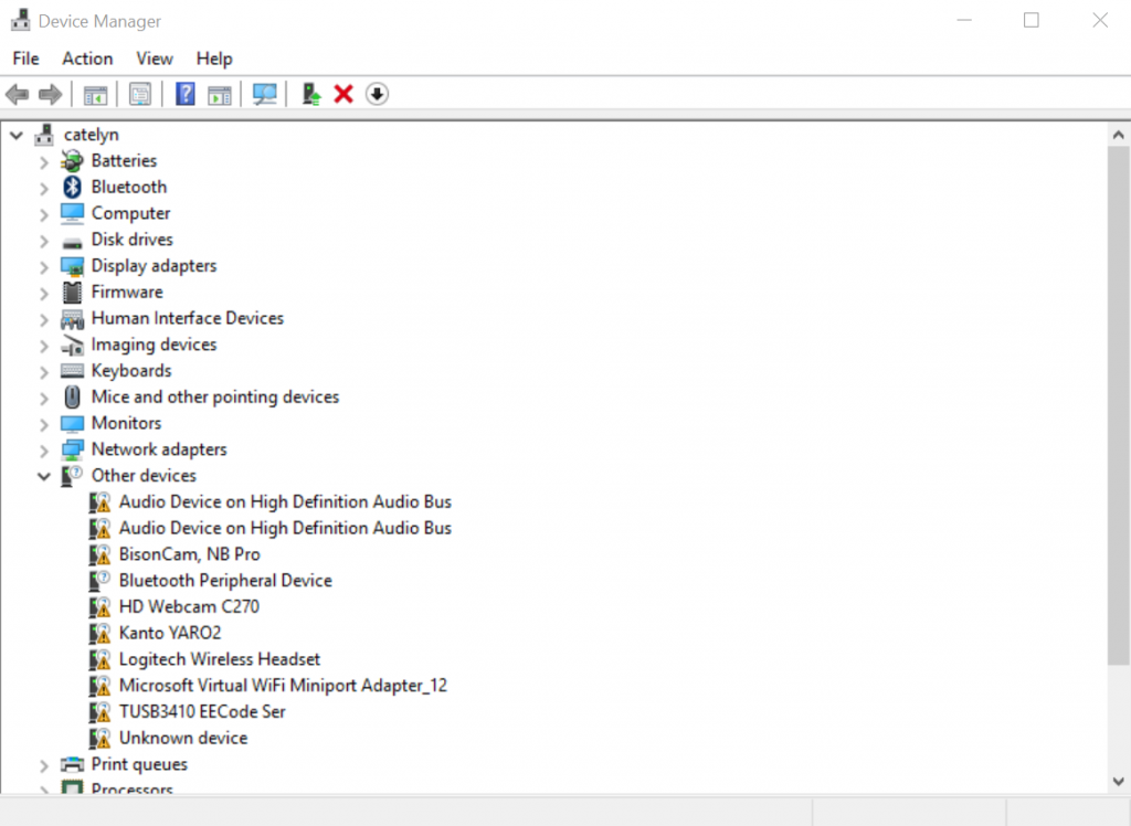 usb bluetooth windows 10